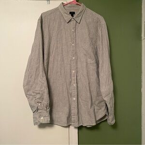 Men’s J. Crew Button Down Shirt Large Soft
